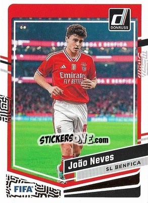 Sticker Joao Neves - Donruss Soccer 2023-2024
 n. 158 - Panini