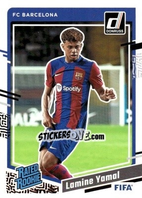 Sticker Lamine Yamal - Donruss Soccer 2023-2024
 n. 177 - Panini