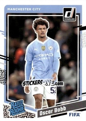 Sticker Oscar Bobb - Donruss Soccer 2023-2024
 n. 178 - Panini