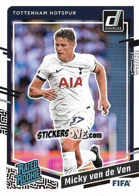 Sticker Micky van de Ven - Donruss Soccer 2023-2024
 n. 181 - Panini