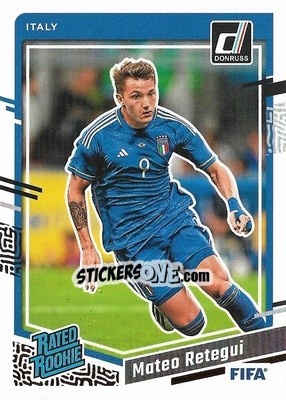 Sticker Mateo Retegui - Donruss Soccer 2023-2024
 n. 187 - Panini