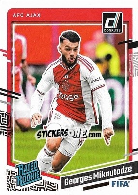 Sticker Georges Mikautadze - Donruss Soccer 2023-2024
 n. 191 - Panini