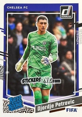 Sticker Djordje Petrovic - Donruss Soccer 2023-2024
 n. 195 - Panini