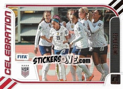 Sticker Crystal Dunn - Donruss Soccer 2023-2024
 n. CEL3 - Panini