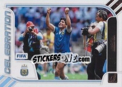Sticker Diego Maradona - Donruss Soccer 2023-2024
 n. CEL11 - Panini
