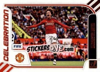 Sticker Hannibal Mejbri - Donruss Soccer 2023-2024
 n. CEL17 - Panini