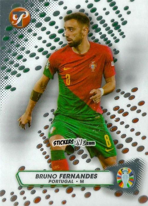 Sticker Bruno Fernandes - Pristine Road to UEFA EURO 2024
 n. 133 - Topps