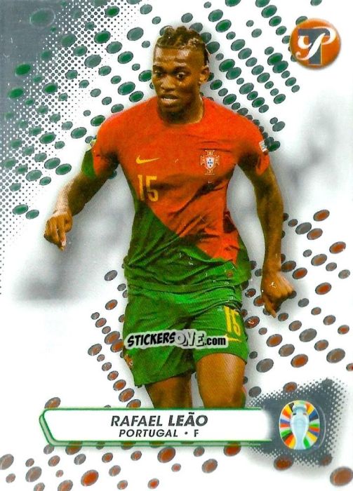 Figurina Rafael Leao - Pristine Road to UEFA EURO 2024
 n. 142 - Topps