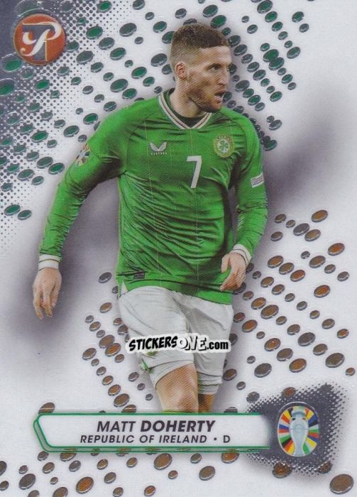 Cromo Matt Doherty - Pristine Road to UEFA EURO 2024
 n. 146 - Topps