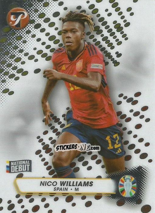 Cromo Nico Williams - Pristine Road to UEFA EURO 2024
 n. 161 - Topps