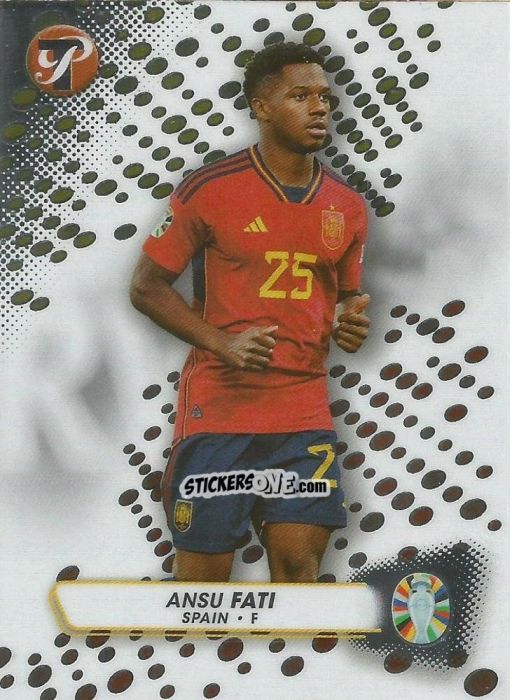 Sticker Ansu Fati - Pristine Road to UEFA EURO 2024
 n. 162 - Topps