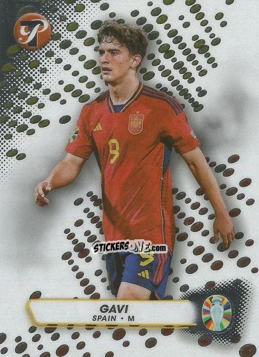 Sticker Gavi - Pristine Road to UEFA EURO 2024
 n. 163 - Topps