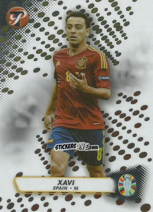 Figurina Xavi - Pristine Road to UEFA EURO 2024
 n. 171 - Topps