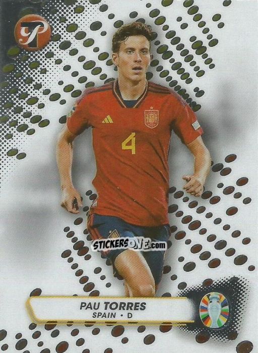 Figurina Pau Torres - Pristine Road to UEFA EURO 2024
 n. 172 - Topps