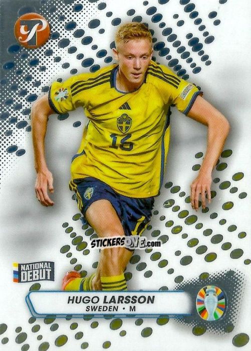 Cromo Hugo Larsson - Pristine Road to UEFA EURO 2024
 n. 179 - Topps