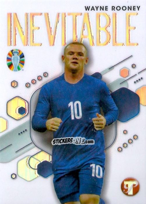 Sticker Wayne Rooney - Pristine Road to UEFA EURO 2024
 n. IV-WR - Topps