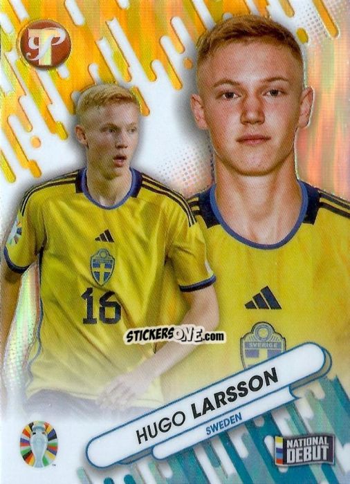 Cromo Hugo Larsson - Pristine Road to UEFA EURO 2024
 n. FF-HL - Topps