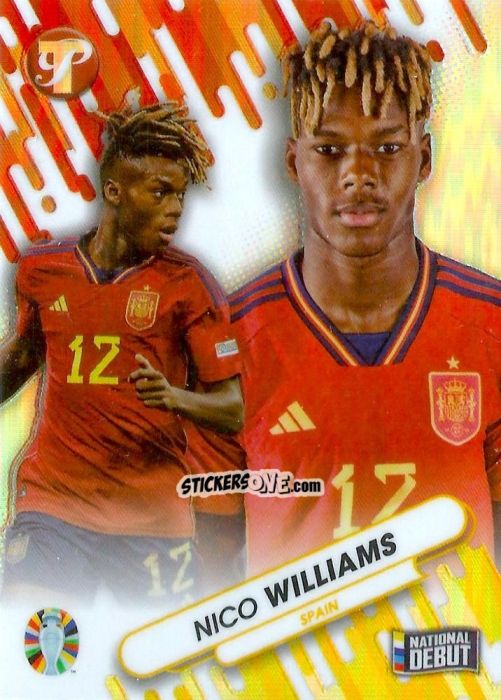 Cromo Nico Williams - Pristine Road to UEFA EURO 2024
 n. FF-NW - Topps