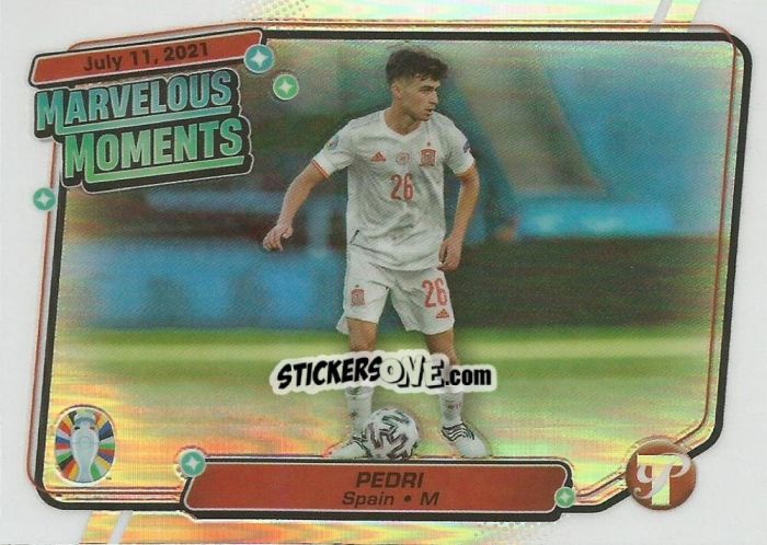 Cromo Pedri - Pristine Road to UEFA EURO 2024
 n. MM-PE - Topps