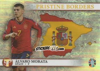 Sticker Alvaro Morata - Pristine Road to UEFA EURO 2024
 n. PB-AM - Topps