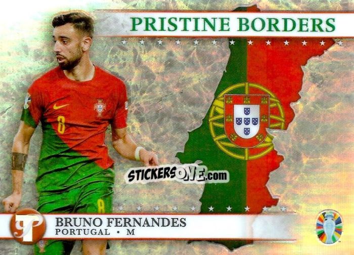 Sticker Bruno Fernandes - Pristine Road to UEFA EURO 2024
 n. PB-BF - Topps