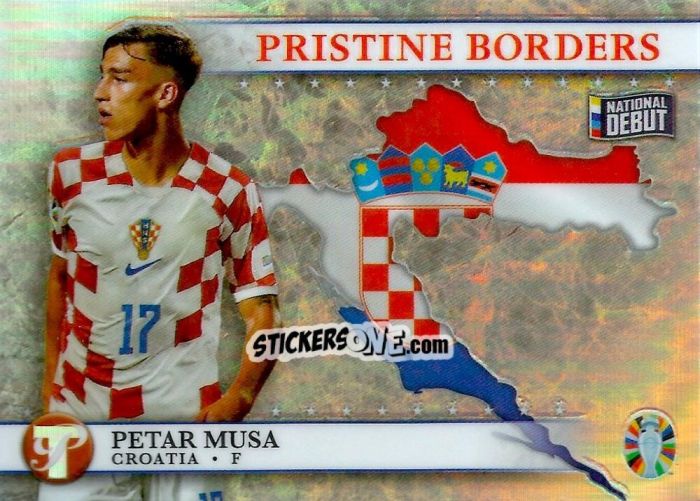 Cromo Petar Musa - Pristine Road to UEFA EURO 2024
 n. PB-PM - Topps