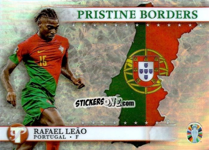 Sticker Rafael Leao - Pristine Road to UEFA EURO 2024
 n. PB-RL - Topps