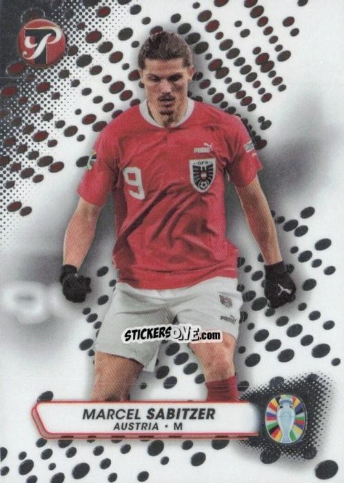 Sticker Marcel Sabitzer - Pristine Road to UEFA EURO 2024
 n. 4 - Topps