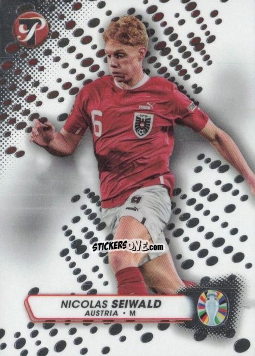 Sticker Nicolas Seiwald - Pristine Road to UEFA EURO 2024
 n. 6 - Topps
