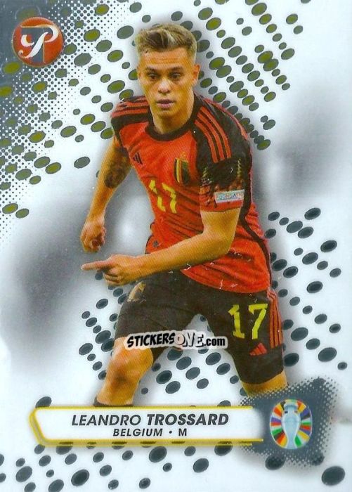 Sticker Leandro Trossard - Pristine Road to UEFA EURO 2024
 n. 14 - Topps