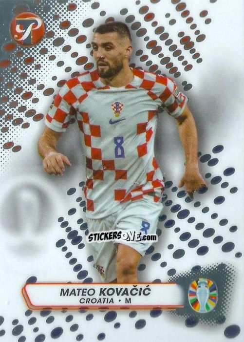 Sticker Mateo Kovacic - Pristine Road to UEFA EURO 2024
 n. 16 - Topps