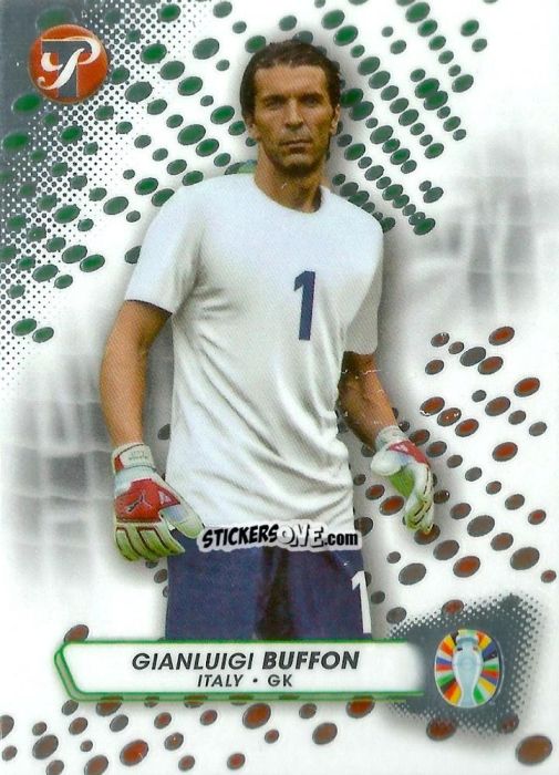 Figurina Gianluigi Buffon - Pristine Road to UEFA EURO 2024
 n. 87 - Topps