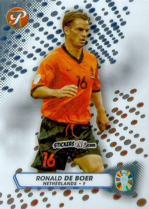 Sticker Ronald De Boer - Pristine Road to UEFA EURO 2024
 n. 116 - Topps