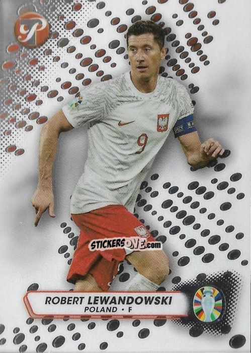 Sticker Robert Lewandowski - Pristine Road to UEFA EURO 2024
 n. 123 - Topps