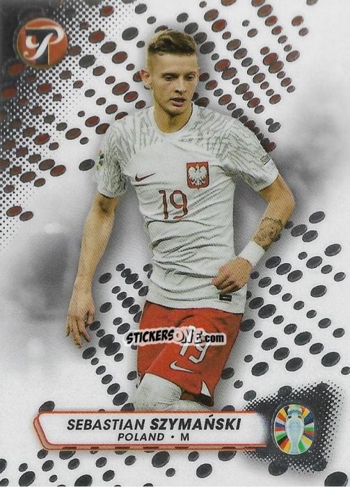 Figurina Sebastian Szymanski - Pristine Road to UEFA EURO 2024
 n. 129 - Topps