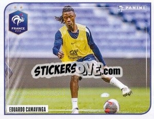 Sticker Eduardo Camavinga - Entrainement -  FFF Tournament Edition 2024
 n. 70 - Panini