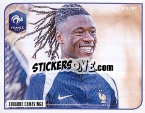 Sticker Eduardo Camavinga - Célébration -  FFF Tournament Edition 2024
 n. 73 - Panini