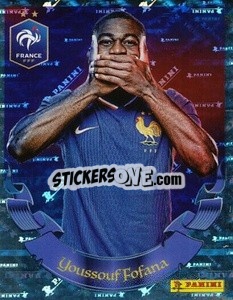Sticker Youssouf Fofana -  FFF Tournament Edition 2024
 n. 74 - Panini