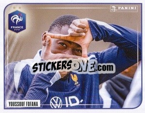 Sticker Youssouf Fofana - Entrainement -  FFF Tournament Edition 2024
 n. 78 - Panini