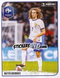 Sticker Mattéo Guendouzi - Match -  FFF Tournament Edition 2024
 n. 81 - Panini