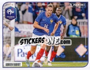 Sticker Adrien Rabiot - Match -  FFF Tournament Edition 2024
 n. 87 - Panini