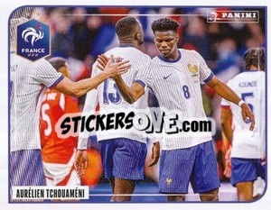 Sticker Aurélien Tchouaméni - Célébration -  FFF Tournament Edition 2024
 n. 93 - Panini