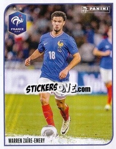 Sticker Warren Zaïre-Emery - Match -  FFF Tournament Edition 2024
 n. 95 - Panini