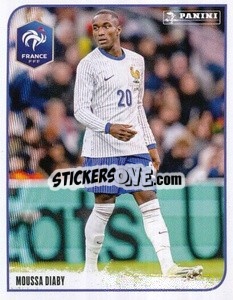 Sticker Moussa Diaby - Match -  FFF Tournament Edition 2024
 n. 105 - Panini