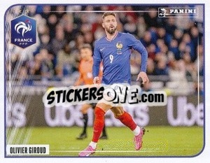 Sticker Olivier Giroud - Match -  FFF Tournament Edition 2024
 n. 110 - Panini