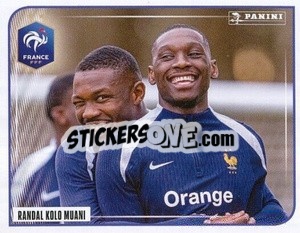 Sticker Randal Kolo Muani - Entrainement -  FFF Tournament Edition 2024
 n. 123 - Panini