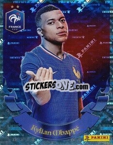 Sticker Kylian Mbappé -  FFF Tournament Edition 2024
 n. 124 - Panini