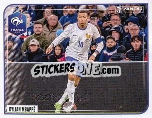 Sticker Kylian Mbappé - Match -  FFF Tournament Edition 2024
 n. 127 - Panini