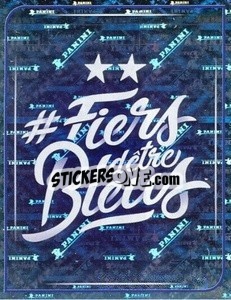 Sticker Logo Fiers d'être Bleus -  FFF Tournament Edition 2024
 n. 2 - Panini