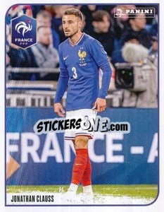 Sticker Jonathan Clauss - Match -  FFF Tournament Edition 2024
 n. 31 - Panini